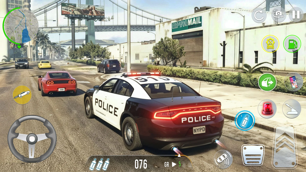 Vehicle Driving Sim Car Games - Gameplay image of android game