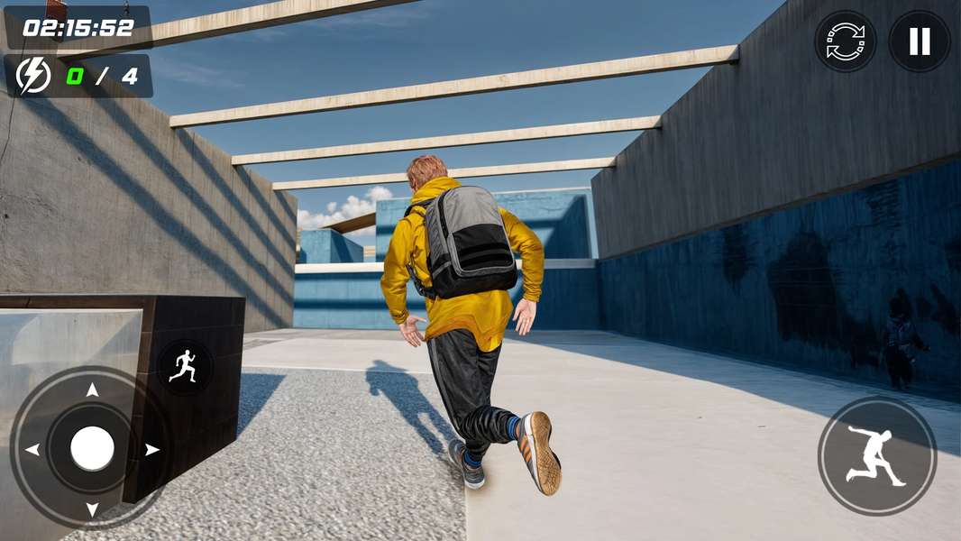 Going Up Rooftop Parkour Games - عکس بازی موبایلی اندروید
