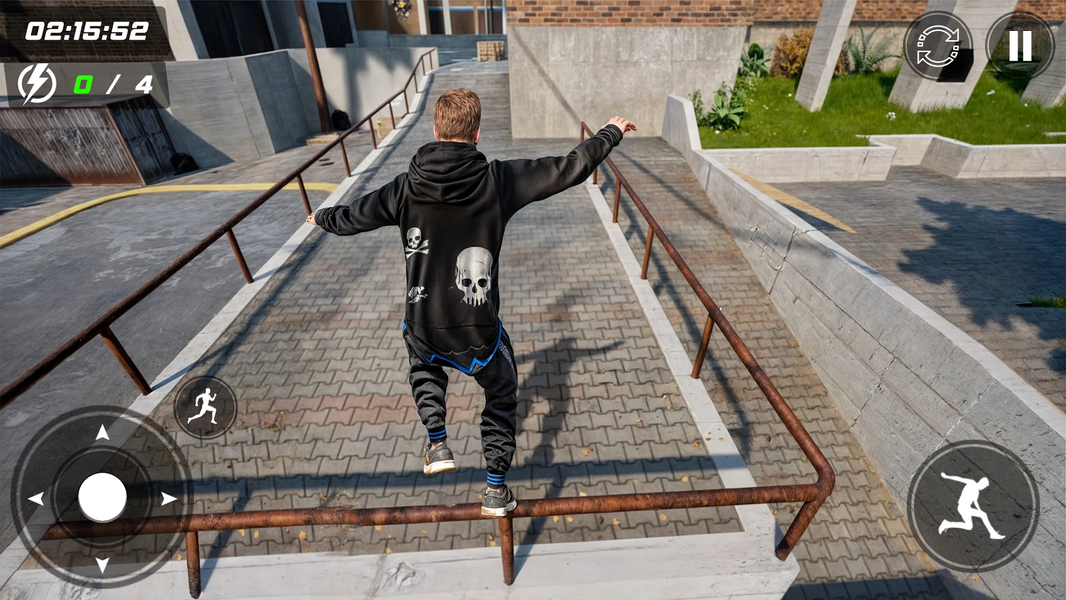 Going Up Rooftop Parkour Games - عکس بازی موبایلی اندروید
