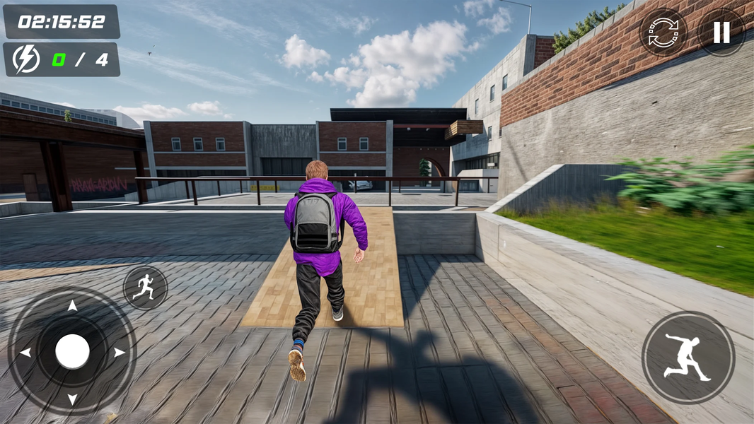 Going Up Rooftop Parkour Games - عکس بازی موبایلی اندروید