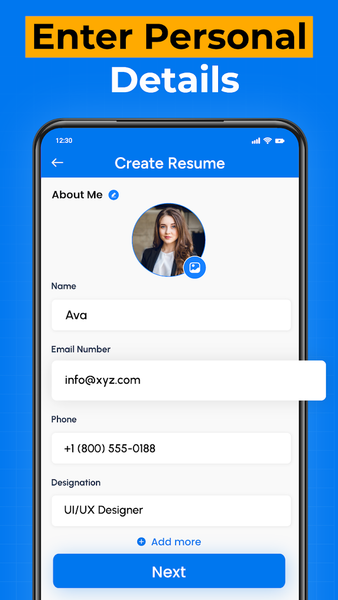 AI Resume Builder and CV Maker - Image screenshot of android app