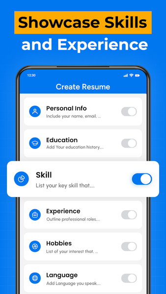 AI Resume Builder and CV Maker - Image screenshot of android app