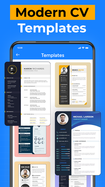 AI Resume Builder and CV Maker - Image screenshot of android app