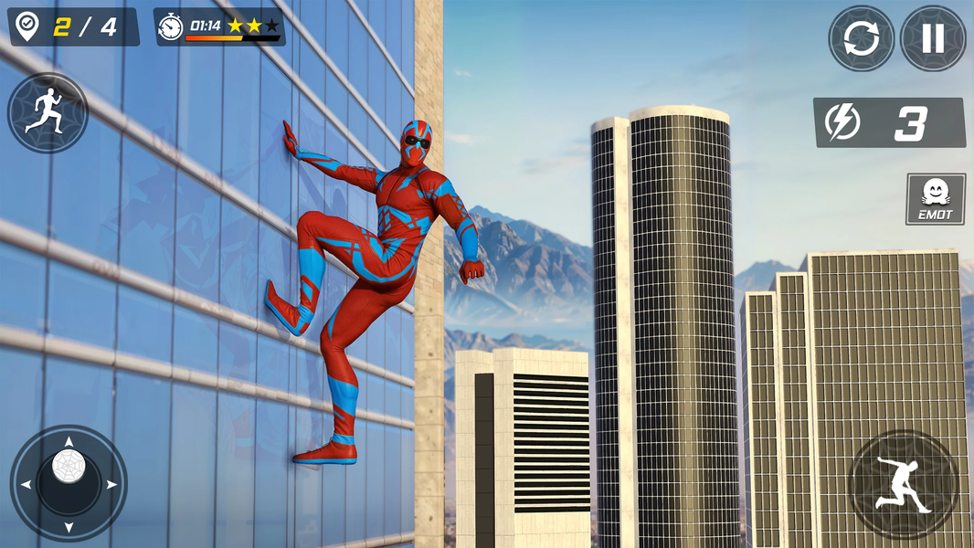 Spider Hero Go Up Parkour Game - عکس بازی موبایلی اندروید