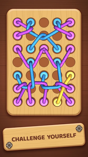 Tangle Rope Woody Puzzle - عکس بازی موبایلی اندروید