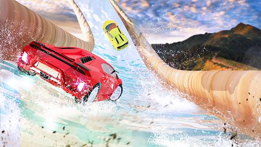 Water Slide Car Race games - عکس بازی موبایلی اندروید