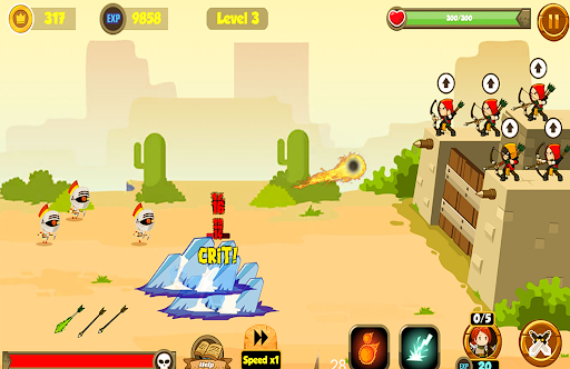 Fortress Defender - Epic War Games - Image screenshot of android app