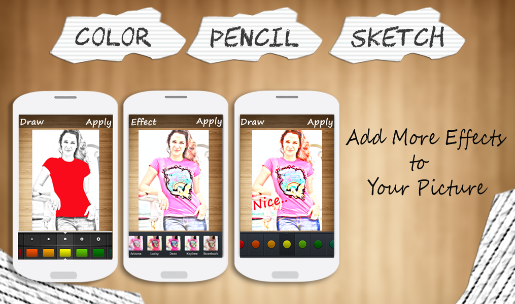 Color Pencil Sketch effect - Image screenshot of android app