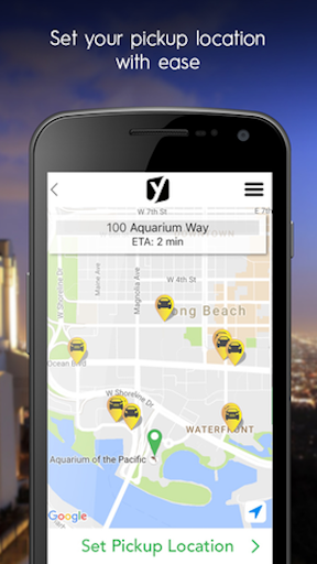 RideYellow - Your taxi app - Image screenshot of android app
