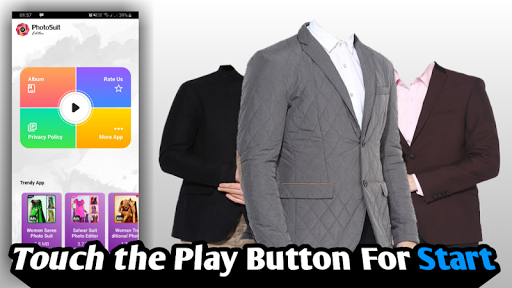 Casual Man Suit Photo - Image screenshot of android app