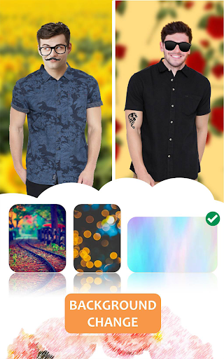 Man Shirt Photo Suit Editor - Image screenshot of android app