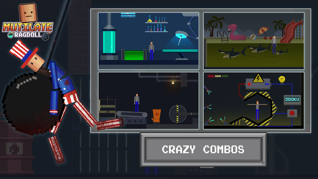 Mutilate Ragdoll - Gameplay image of android game