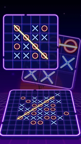 Tic Tac Toe - ۲ Player XO - عکس بازی موبایلی اندروید