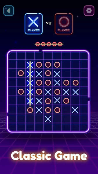 Tic Tac Toe - ۲ Player XO - عکس بازی موبایلی اندروید