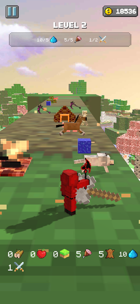 Run Craft ۳D - عکس بازی موبایلی اندروید