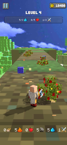 Run Craft 3D - Gameplay image of android game