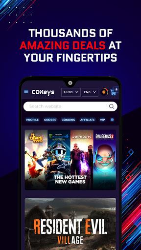 CDKeys - عکس برنامه موبایلی اندروید