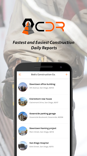 CDR Construction Daily Reports - Image screenshot of android app