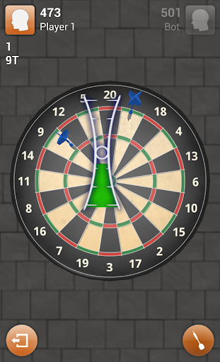 Darts 3D - Gameplay image of android game