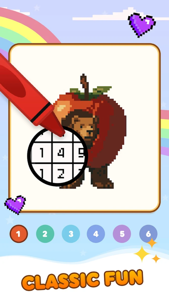Pixel Coloring : Idiot Meme - عکس بازی موبایلی اندروید