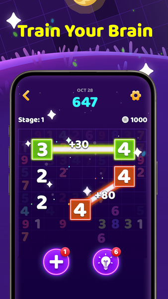 Number Match: Puzzle Game - Gameplay image of android game