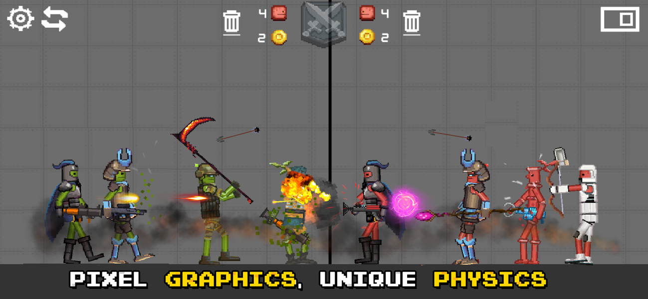 Battle Playground: War Sandbox - Gameplay image of android game