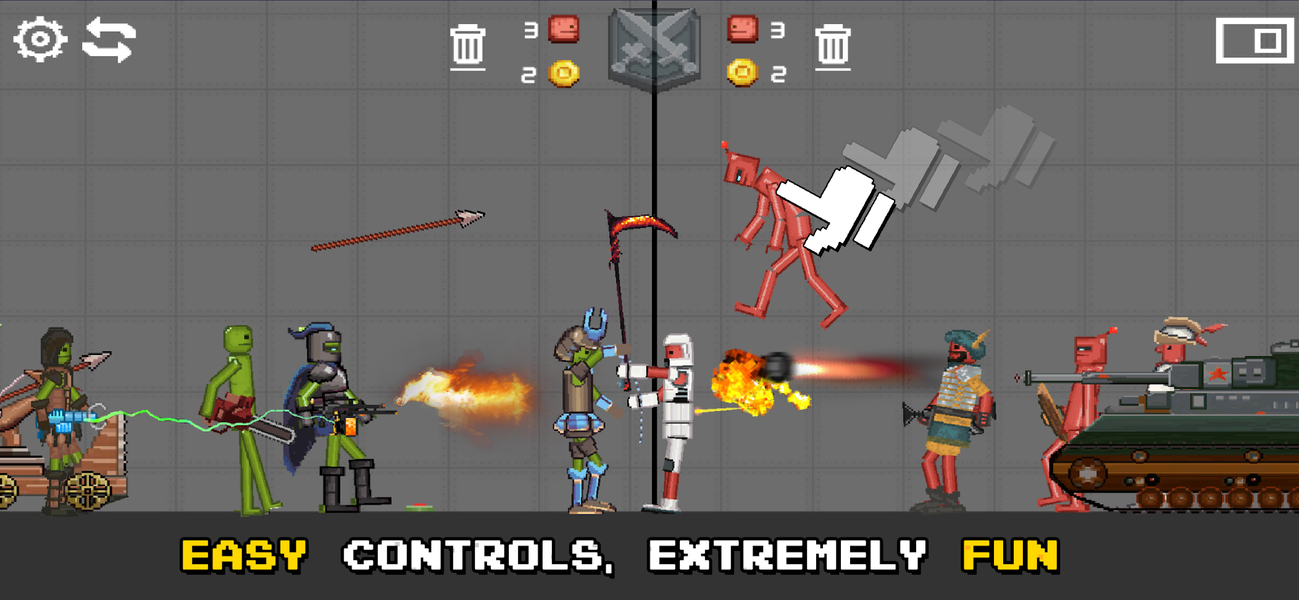 Battle Playground: War Sandbox - Gameplay image of android game
