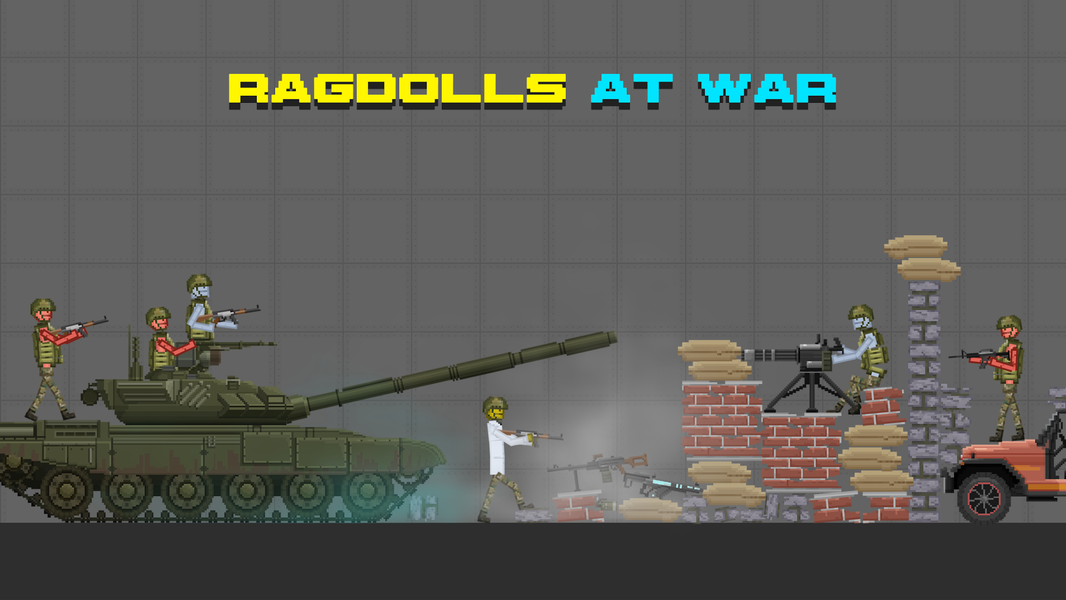 Ragdoll Playground - Gameplay image of android game
