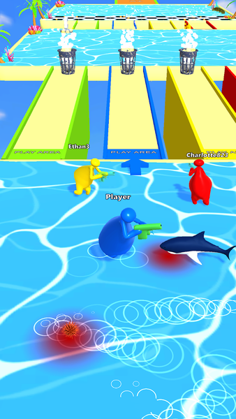 Water Race ۳D - Squirt Gun - عکس بازی موبایلی اندروید