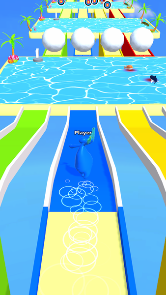 Water Race 3D - Squirt Gun - Gameplay image of android game