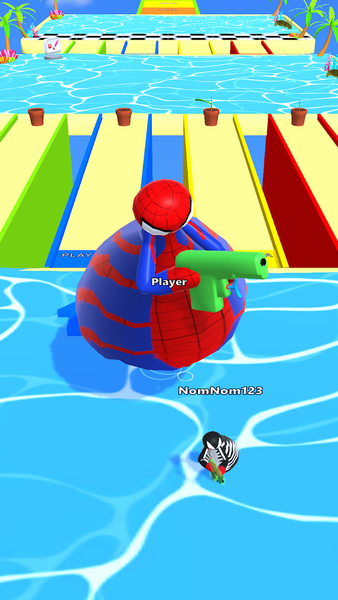 Water Race ۳D - Squirt Gun - عکس بازی موبایلی اندروید