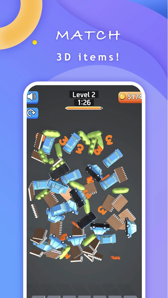 Match & Triple Factory - Gameplay image of android game