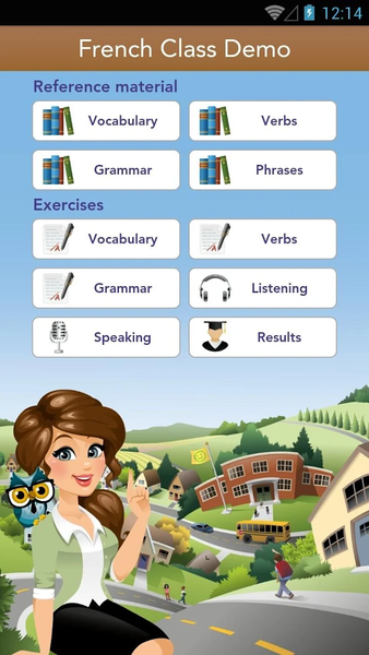 French Class Demo - Image screenshot of android app