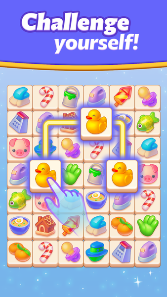 Tile Trio－triple tile match 3d - Gameplay image of android game