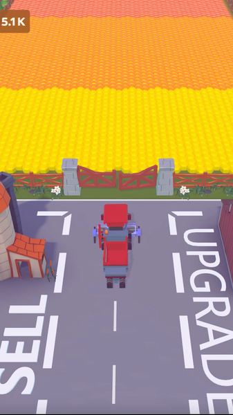 ASMR Honey — Mowing Simulator - Gameplay image of android game