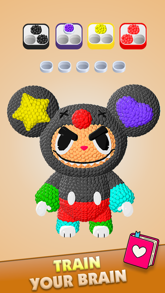 Particle Pop ۳D-Color Sort Puz - عکس بازی موبایلی اندروید