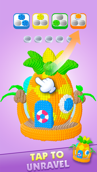 Particle Pop ۳D-Color Sort Puz - عکس بازی موبایلی اندروید