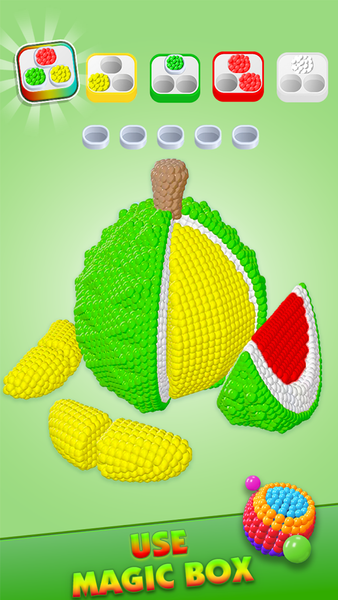 Particle Pop ۳D-Color Sort Puz - عکس بازی موبایلی اندروید