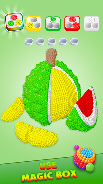 Particle Pop ۳D-Color Sort Puz - عکس بازی موبایلی اندروید