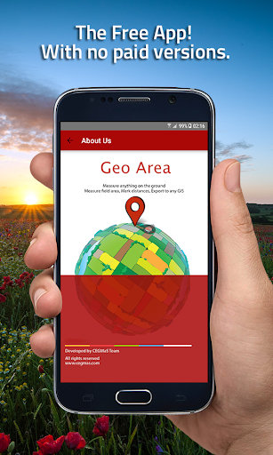 Geo Area - GPS Area Calculator - عکس برنامه موبایلی اندروید
