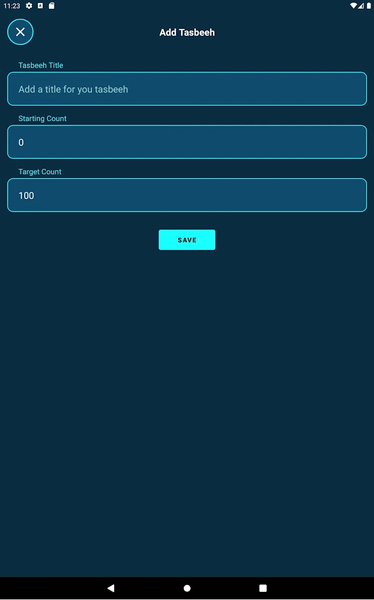 Tasbeeh Tracker - عکس برنامه موبایلی اندروید