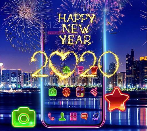 Celebrate City New Year 2020 Theme - عکس برنامه موبایلی اندروید