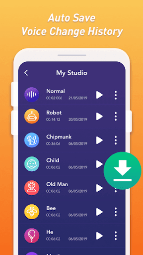 Funny Voice Changer & Sound Effects - Image screenshot of android app