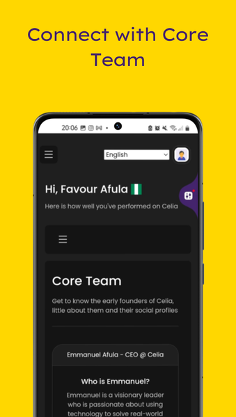 Celia Global - Image screenshot of android app