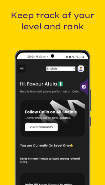 Celia Global - Image screenshot of android app