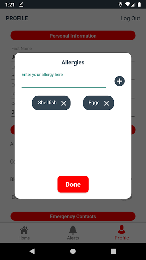 Integrated Emergency Response - Image screenshot of android app