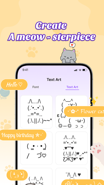 Cat Keyboard - Cute Kitty Skin - عکس برنامه موبایلی اندروید