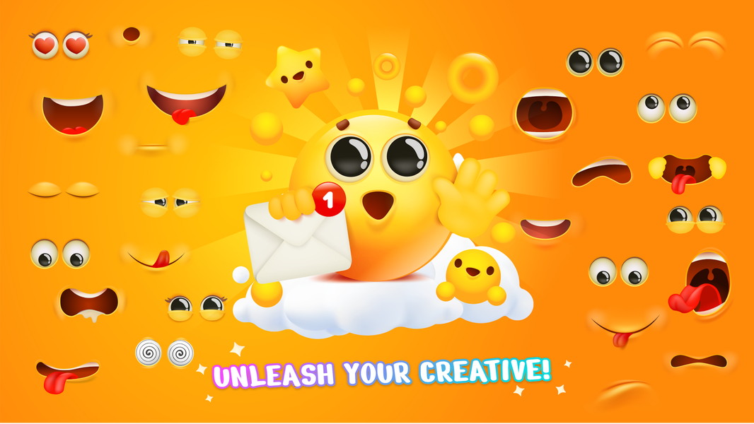 Emoji Maker - WaSticker Memes - عکس برنامه موبایلی اندروید