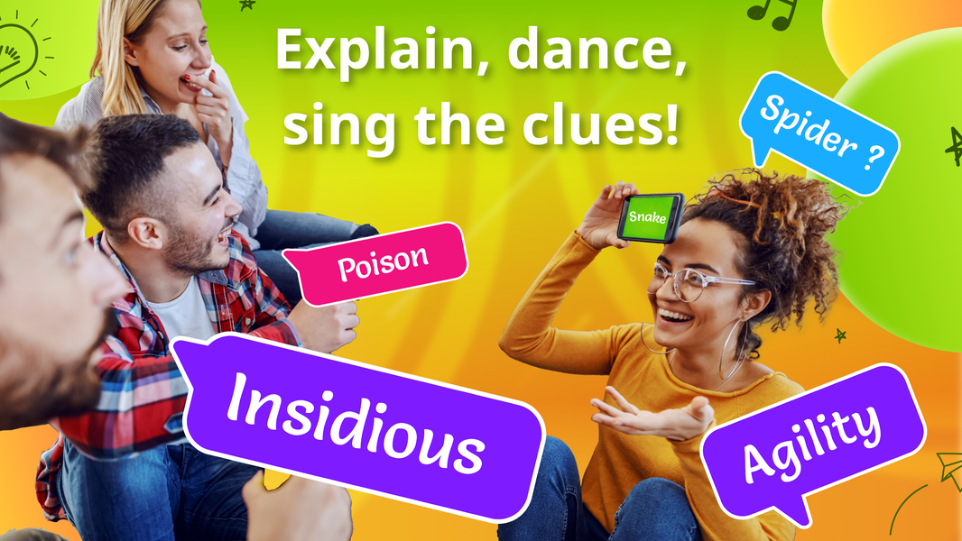 Charades Game! Headbands Guess - عکس بازی موبایلی اندروید