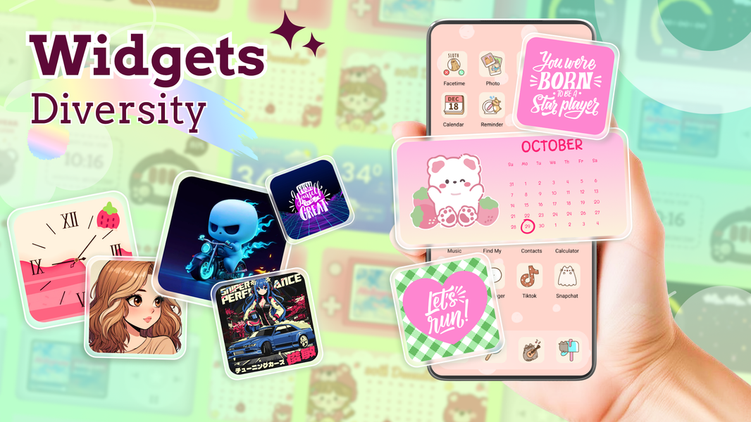 ThemeX: App Icon & My Widgets - Image screenshot of android app